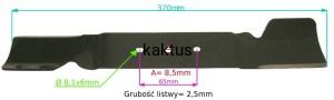 LISTWA TNĄCA 370 MM AL-KO ALKO MOWEO 3.85LI