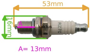 ŚWIECA ZAPŁONOWA CHAMPION RZ7C NOWE PIŁY KOSY
