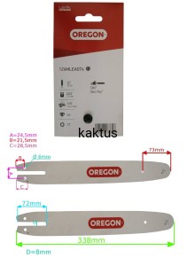 PROWADNICA DOUBLE GUARD 12" 3/8" 1,1MM 44E