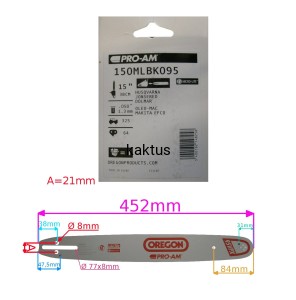 PROWADNICA PRO-AM OREGON 15".325 1,3MM 64E