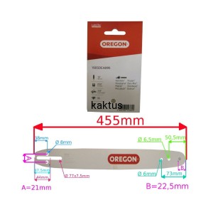 PROWADNICA DOUBLE GUARD 16" 3/8" 1,3MM 56E