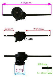 PRZEKŁADNIA NAPĘDOWA KOSIARKI HANDY JV40