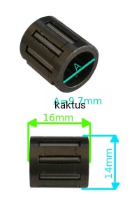 ŁOŻYSKO SWORZNIA TŁOKA 9,7x14x16 WLBC520B-2ZTU