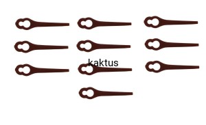 NOŻYKI PODKASZARKI AKUMULATOROWEJ AW260-18 10SZT