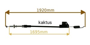 LINKA NAPĘDU KOSIARKI PARTNER R53SV 532406259
