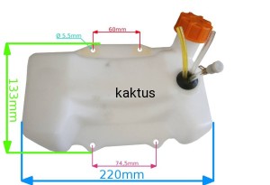 ZBIORNIK PALIWA KOSY NAC BP520-30KA-T KOMPLETNY