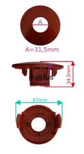 POKRYWA GŁOWICY GTE550 PREMIUM AL-KO