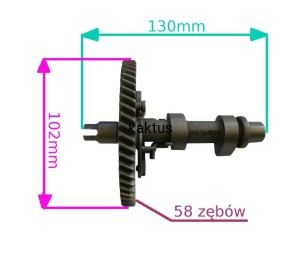 WAŁEK ROZRZĄDU TRE701/702 2011 118550243/0