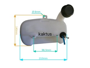 ZBIORNIK PALIWA KPL. KOSY STIGA SBC 232D