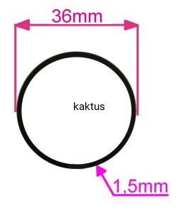PIERŚCIEŃ TŁOKA KOSY STIGA SBC 232 D 118804021/0
