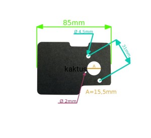 USZCZELKA GAŹNIKA KOSY STIGA SBC 242 252D