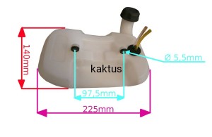 ZBIORNIK PALIWA KPL KOSY STIGA SBC 242 252 D