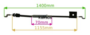 LINKA NAPĘDU KOSIARKI HANDY LIDER SH46N139 SH53