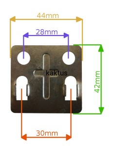 PROWADNICA POPYCHACZY ZAWORÓW SILNIKA P100