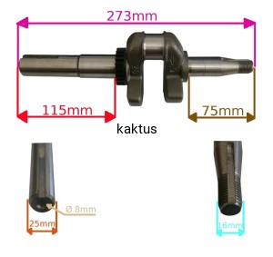 WAŁ KORBOWY BRIGGS SERIA 800 796468