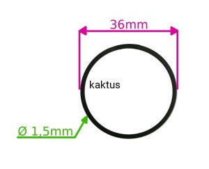 PIERŚCIEŃ TŁ. BJ335/SB34 123204010/0