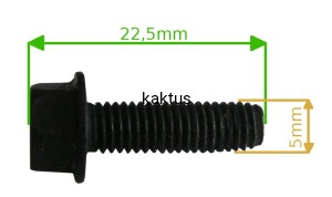 ŚRUBA BRIGGS STRATTON 590562