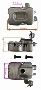 TŁUMIK BRIGGS Z TERMOSTATEM EXI 675 594108