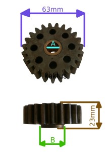 ZĘBATKA MTD 717-04678