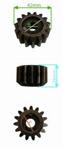 ZĘBATKA NAPĘDOWA FAWORYT GYK 51 46 15Z G54AM000000