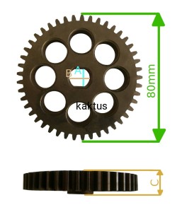 ZĘBATKA NAPĘDOWA DUŻA PIŁY LIDER GP 1814 45Z