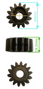 ZĘBATKA NAPĘDOWA LIDER FAWORYT SH46 48 PRAWA 14Z