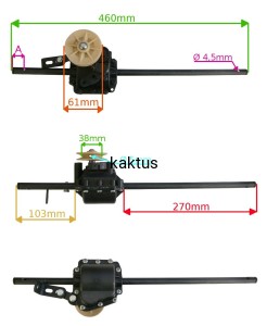 PRZEKŁADNIA NAPĘDU KOSIARKI HANDY WR WA 46 OD2016R