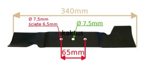 LISTWA TNĄCA 340MM LIDER HANDY KC1400B