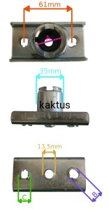 PIASTA KOSIARKI FAWORYT GYK46 GYK51 22X47 SEAGER