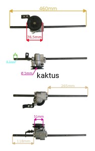 PRZEKŁADNIA NAPĘDU KOSIARKI HANDY WR46N139