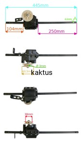 PRZEKŁADNIA NAPĘDOWA KOSIARKI HANDY WR40 WR41 NOWA