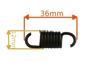 SPRĘŻYNA SPRZĘGŁA STIGA 3654090 22-31 21-30 VIP