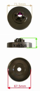 KOSZ SPRZĘGŁA PILARKI PIŁY LIDER AO4041 AO 4041