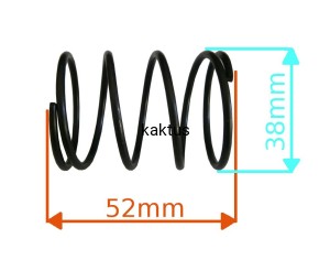 SPRĘŻYNA GŁOWICY KOSY FAWORYT YL430
