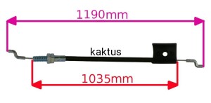 LINKA HAMULCA KOSIARKI HANDY LIDER WR46P139