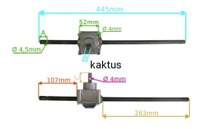PRZEKŁADNIA NAPĘDU KOSIARKI HANDY LIDER WR40