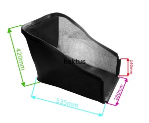 POSZYCIE KOSZA KOSIARKI HANDY HORTMASZ KS51 KLC20