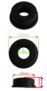 TULEJA KOŁA PLASTIKOWA KOSIARKI HANDY LIDER JV40