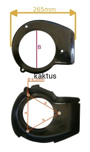 OBUDOWA KOŁA MAGNESOWEGO SILNIKA NAC T680E