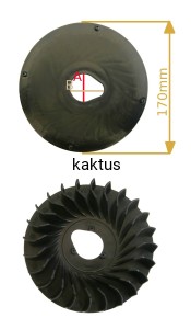 WENTYLATOR KOŁA MAGNESOWEGO SILNIKA NAC T680E