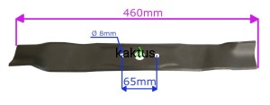 LISTWA TNĄCA 460MM STIGA COMBI 48 SQ 181004460/0