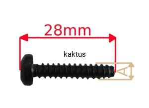 ŚRUBA STIGA 4.8x25 ISO 14585-F TX25 112728531/0