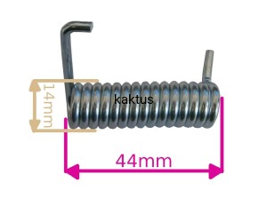 SPRĘŻYNA ZAŚ. WYRZ. BOCZ. TWIN/C53 S-B 122450456/0