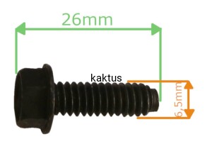 ŚRUBA ROZRUSZNIKA BRIGGS 691127