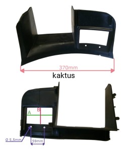 OBUDOWA PLAST. DY 19" 182 202 HKS 150NL 146N