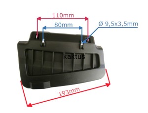 ZAŚLEPKA WYRZUTU BOCZNEGO HORTMASZ HKS 143N