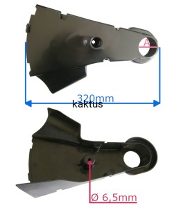OSŁONA PASKA KLINOWEGO DY 202 HKS 150N 150NB