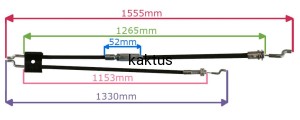 LINKA HAMULCA NAPĘDU JL 46Z 50Z 50Z-A3 HKS450NB