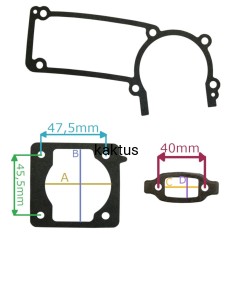 ZESTAW USZCZELEK STIGA SP386/426 118804340/0