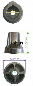 PIASTA NOŻA 22MM KOSIARKI AL-KO 470 520 BRV 470143